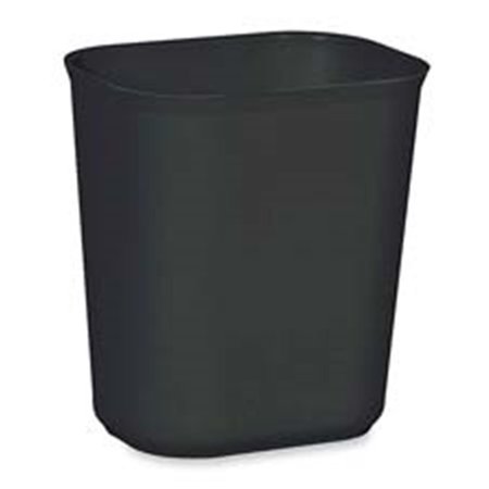 EAT-IN Fire-resistant Wastebasket- 14 Qt- 8-.25in.x11-.13in.x12-.25in.- BK EA1620860